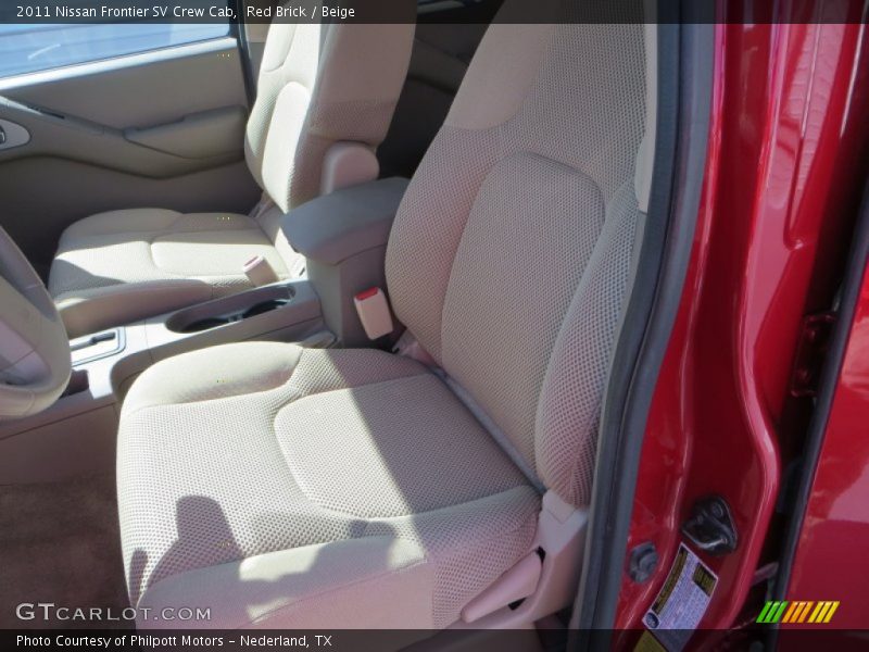Red Brick / Beige 2011 Nissan Frontier SV Crew Cab