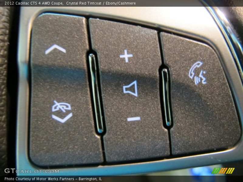 Crystal Red Tintcoat / Ebony/Cashmere 2012 Cadillac CTS 4 AWD Coupe