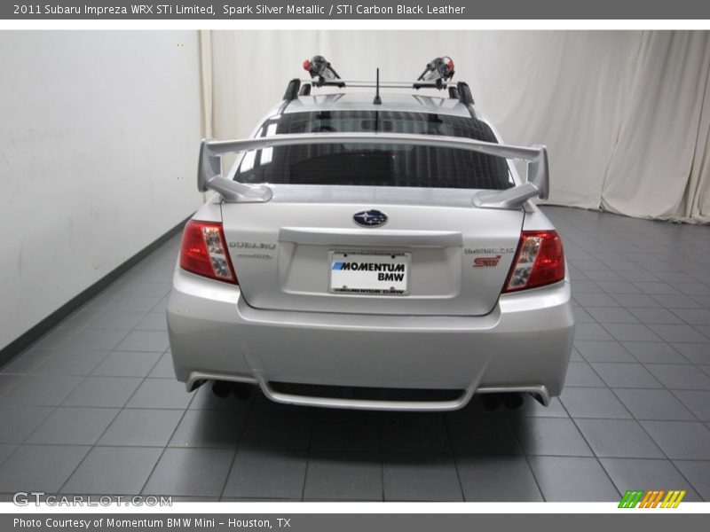 Spark Silver Metallic / STI Carbon Black Leather 2011 Subaru Impreza WRX STi Limited