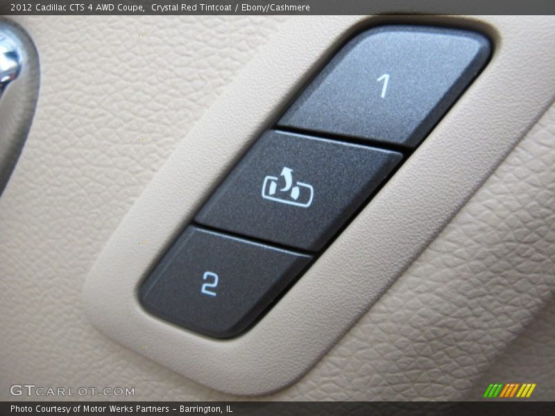 Crystal Red Tintcoat / Ebony/Cashmere 2012 Cadillac CTS 4 AWD Coupe