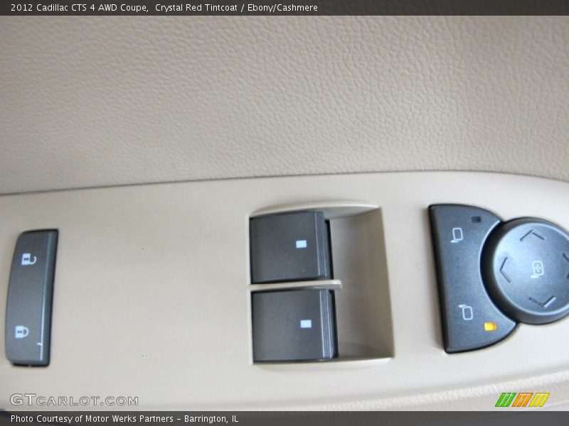 Crystal Red Tintcoat / Ebony/Cashmere 2012 Cadillac CTS 4 AWD Coupe
