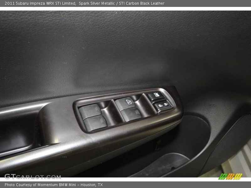 Spark Silver Metallic / STI Carbon Black Leather 2011 Subaru Impreza WRX STi Limited