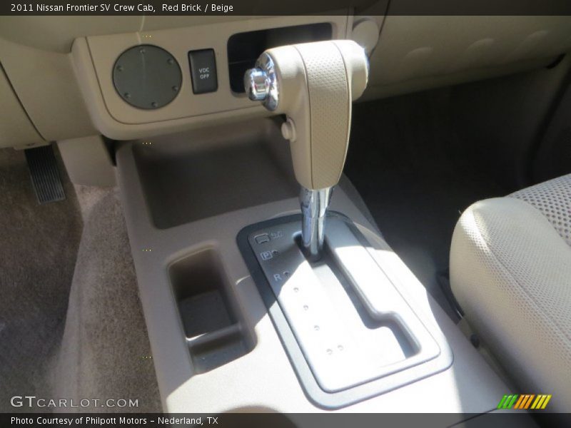 Red Brick / Beige 2011 Nissan Frontier SV Crew Cab