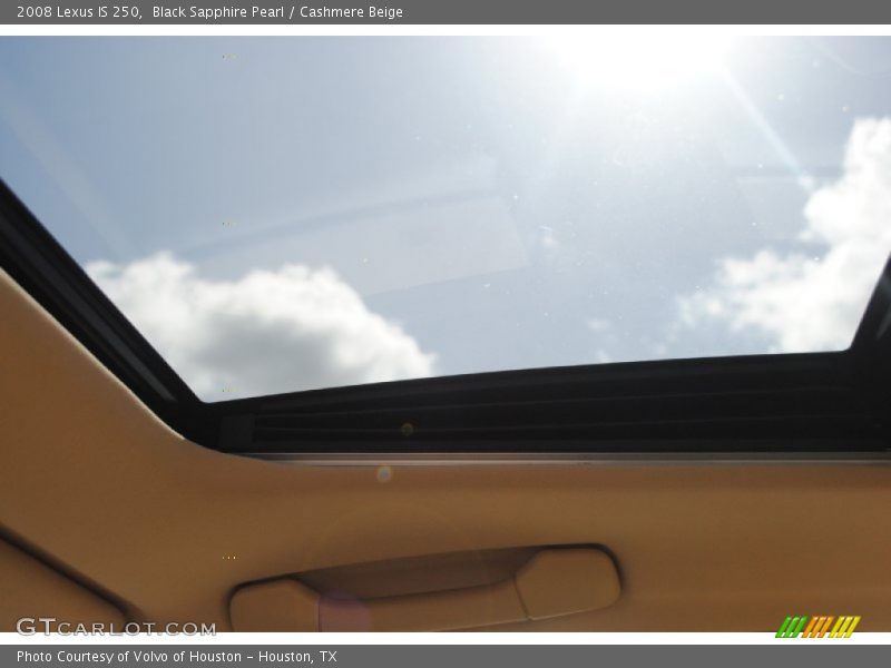Black Sapphire Pearl / Cashmere Beige 2008 Lexus IS 250