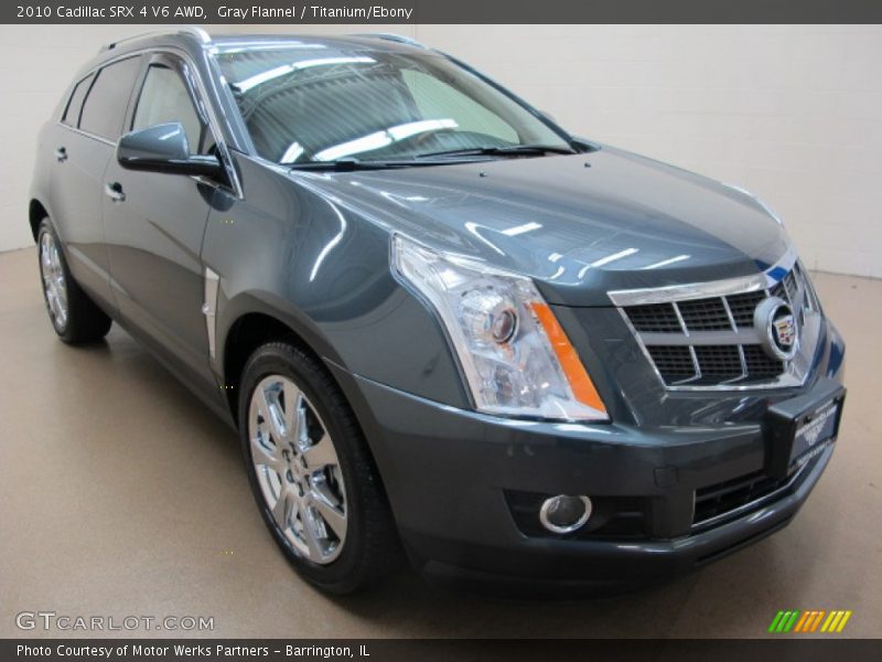 Gray Flannel / Titanium/Ebony 2010 Cadillac SRX 4 V6 AWD