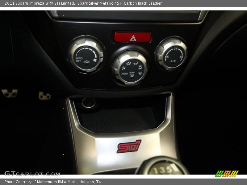 Spark Silver Metallic / STI Carbon Black Leather 2011 Subaru Impreza WRX STi Limited