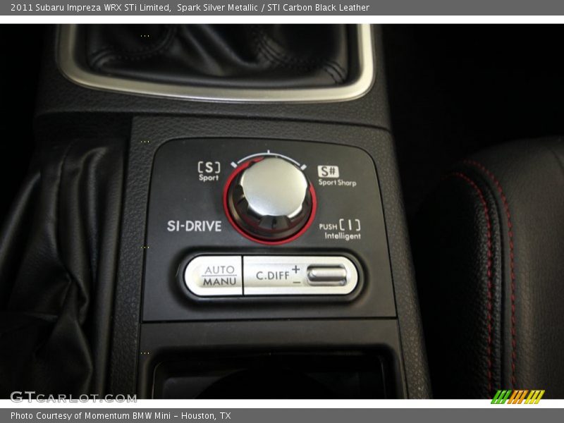 Spark Silver Metallic / STI Carbon Black Leather 2011 Subaru Impreza WRX STi Limited