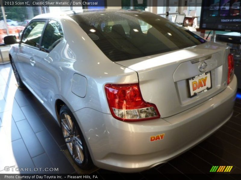 Classic Silver Metallic / Dark Charcoal 2013 Scion tC