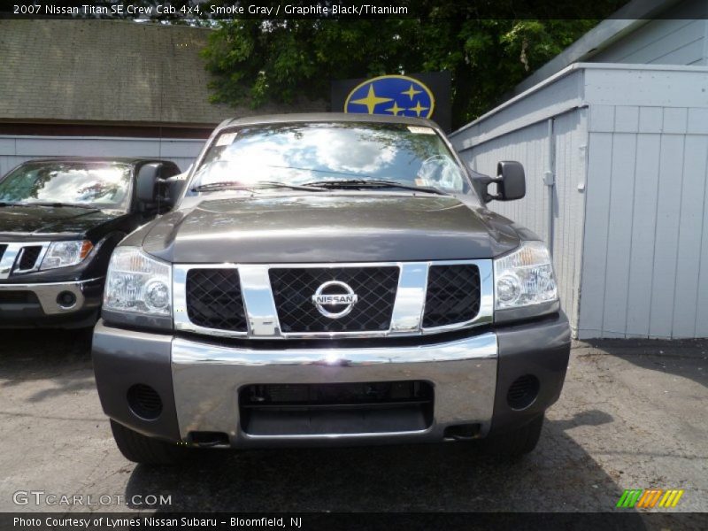 Smoke Gray / Graphite Black/Titanium 2007 Nissan Titan SE Crew Cab 4x4