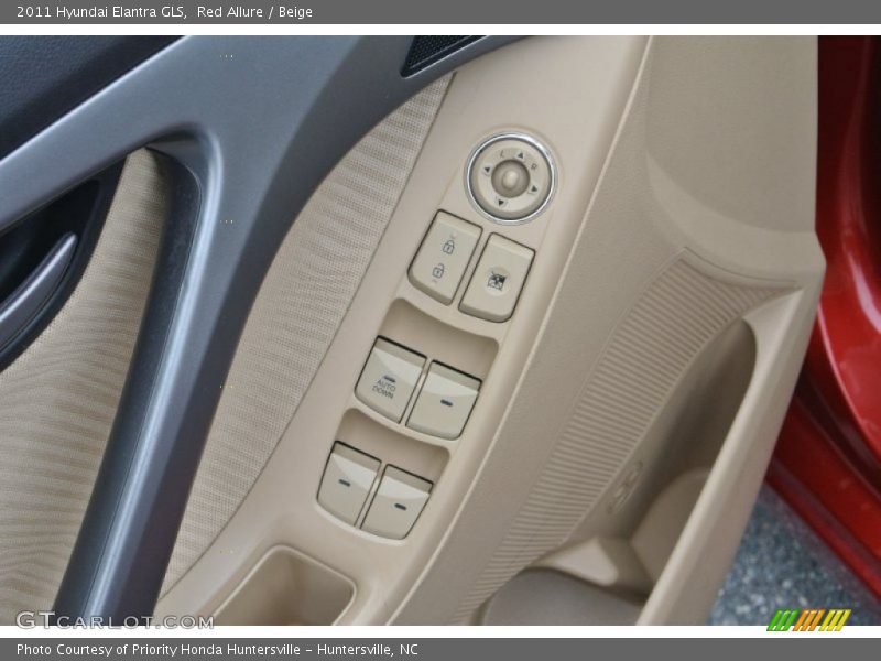 Red Allure / Beige 2011 Hyundai Elantra GLS