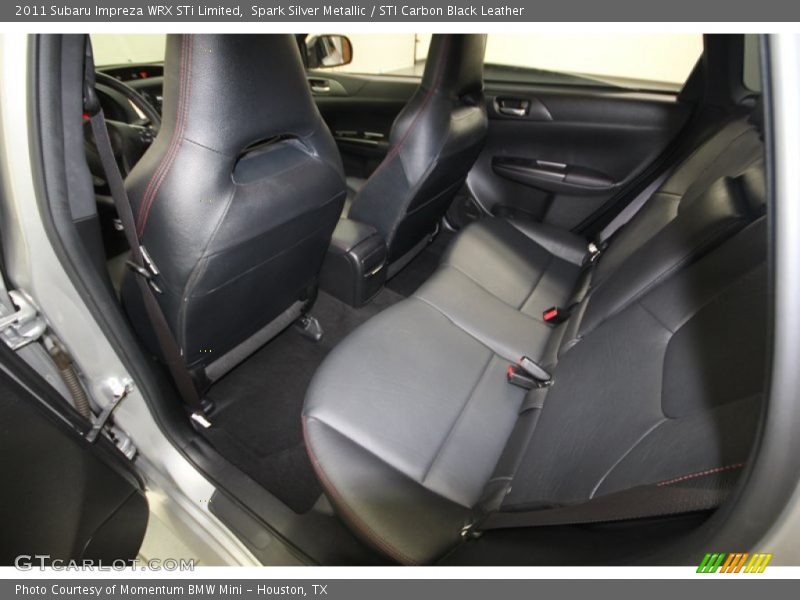 Spark Silver Metallic / STI Carbon Black Leather 2011 Subaru Impreza WRX STi Limited