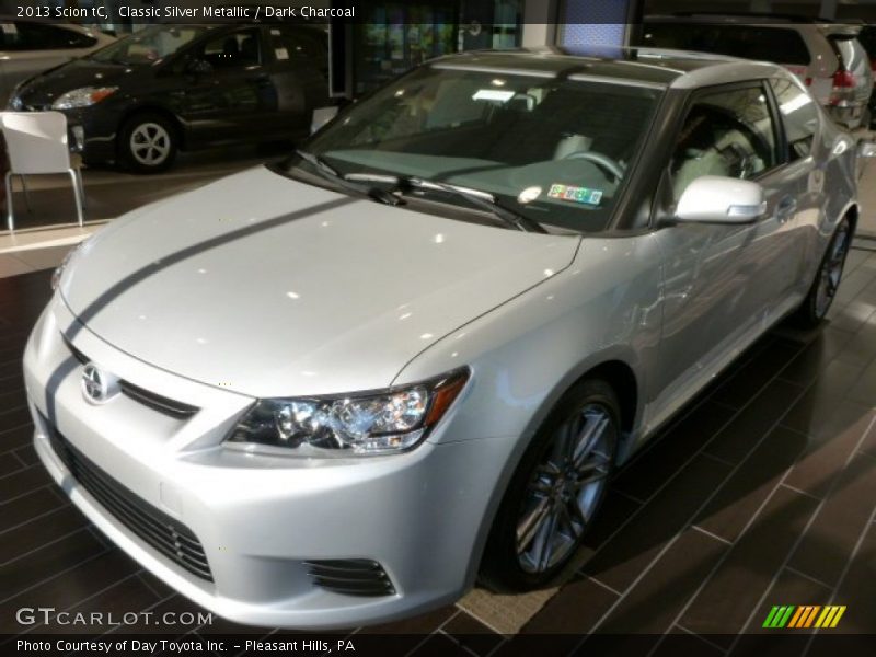 Classic Silver Metallic / Dark Charcoal 2013 Scion tC