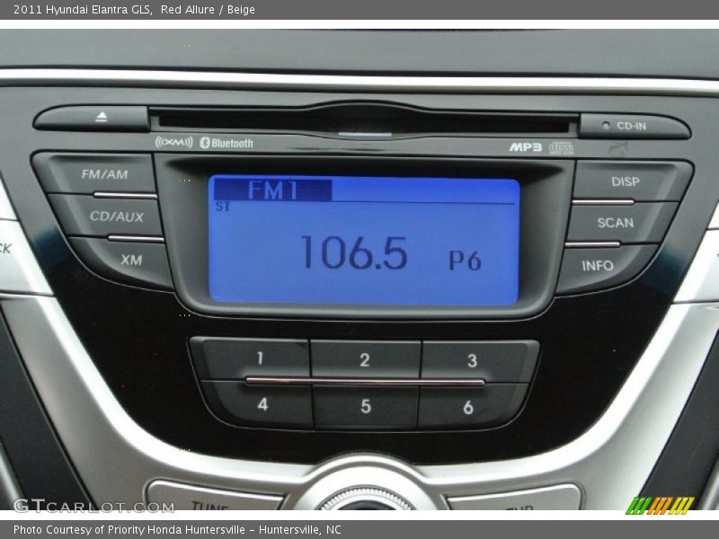 Red Allure / Beige 2011 Hyundai Elantra GLS