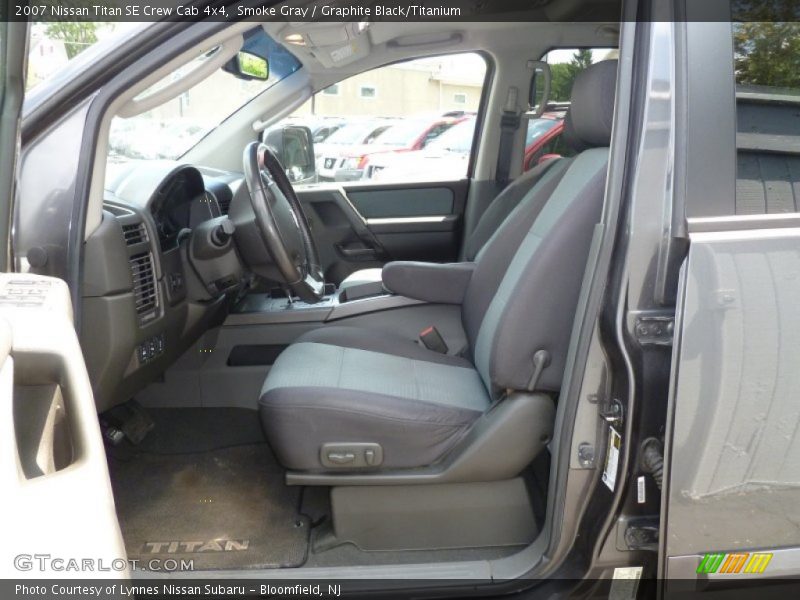 Smoke Gray / Graphite Black/Titanium 2007 Nissan Titan SE Crew Cab 4x4
