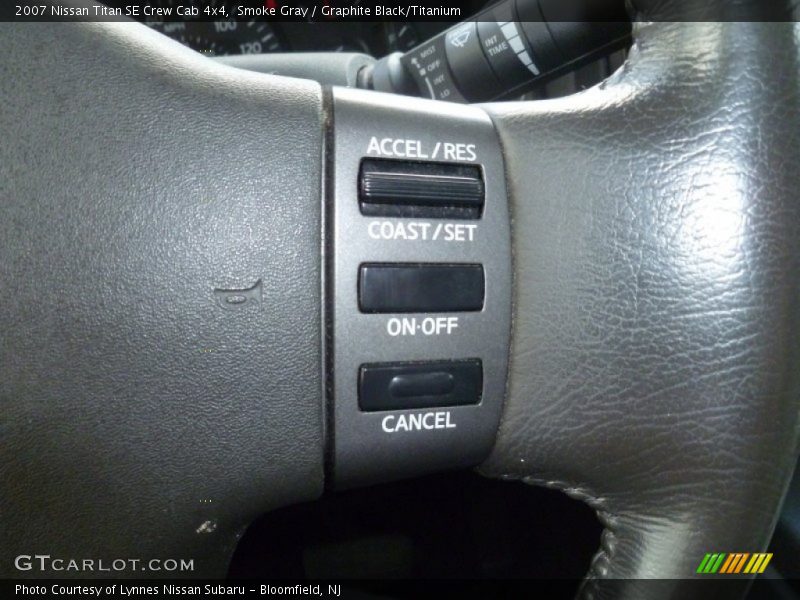 Smoke Gray / Graphite Black/Titanium 2007 Nissan Titan SE Crew Cab 4x4