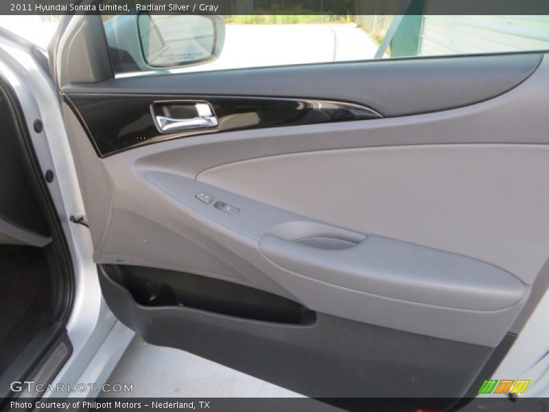 Radiant Silver / Gray 2011 Hyundai Sonata Limited