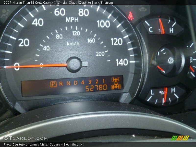 Smoke Gray / Graphite Black/Titanium 2007 Nissan Titan SE Crew Cab 4x4