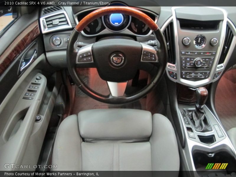 Gray Flannel / Titanium/Ebony 2010 Cadillac SRX 4 V6 AWD