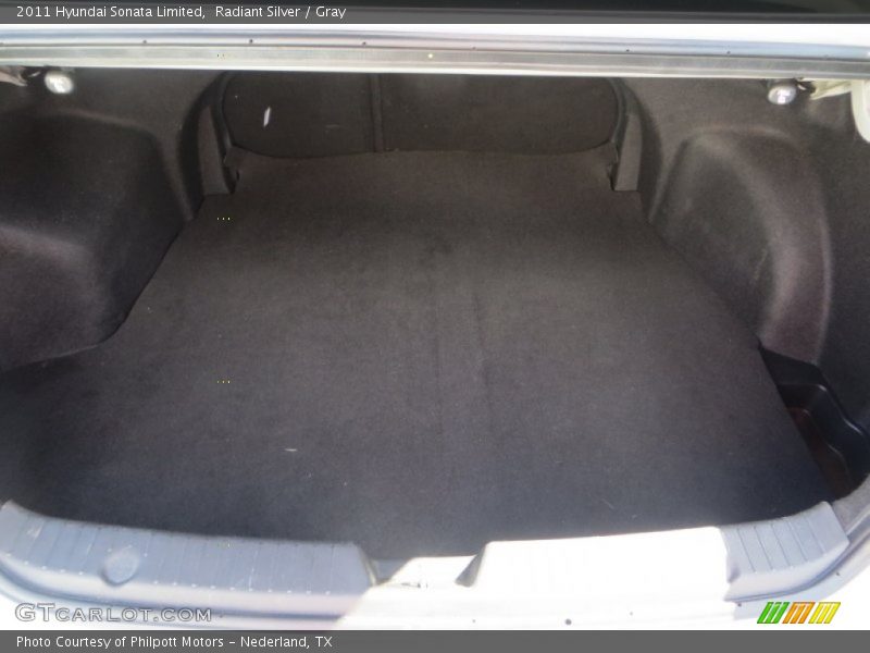 Radiant Silver / Gray 2011 Hyundai Sonata Limited