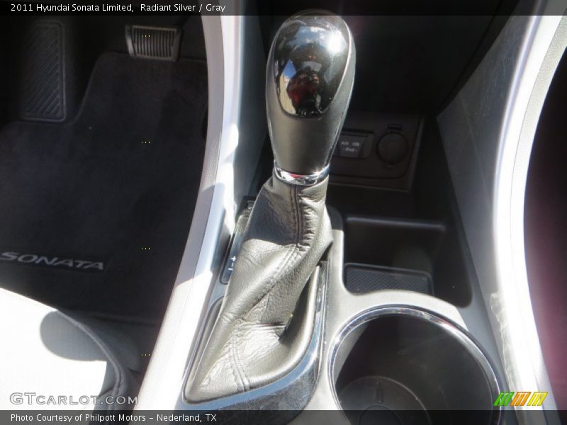 Radiant Silver / Gray 2011 Hyundai Sonata Limited