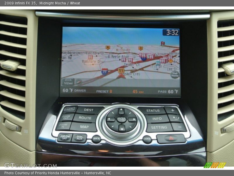 Midnight Mocha / Wheat 2009 Infiniti FX 35