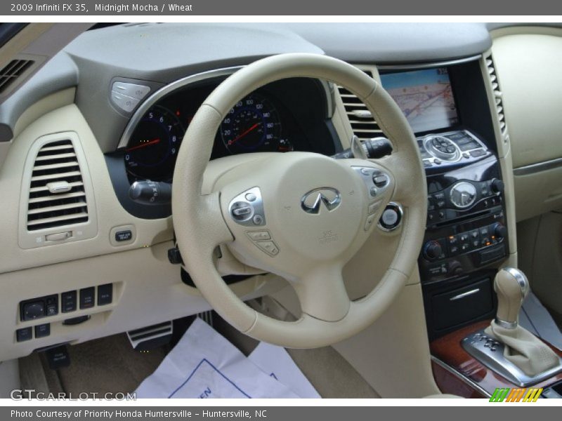 Midnight Mocha / Wheat 2009 Infiniti FX 35