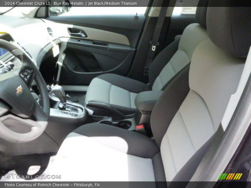 Blue Ray Metallic / Jet Black/Medium Titanium 2014 Chevrolet Cruze LS