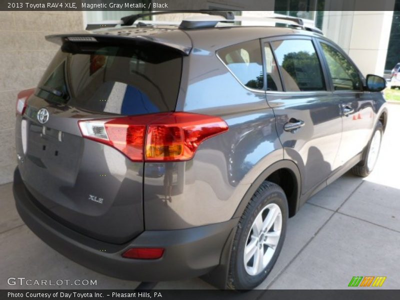 Magnetic Gray Metallic / Black 2013 Toyota RAV4 XLE