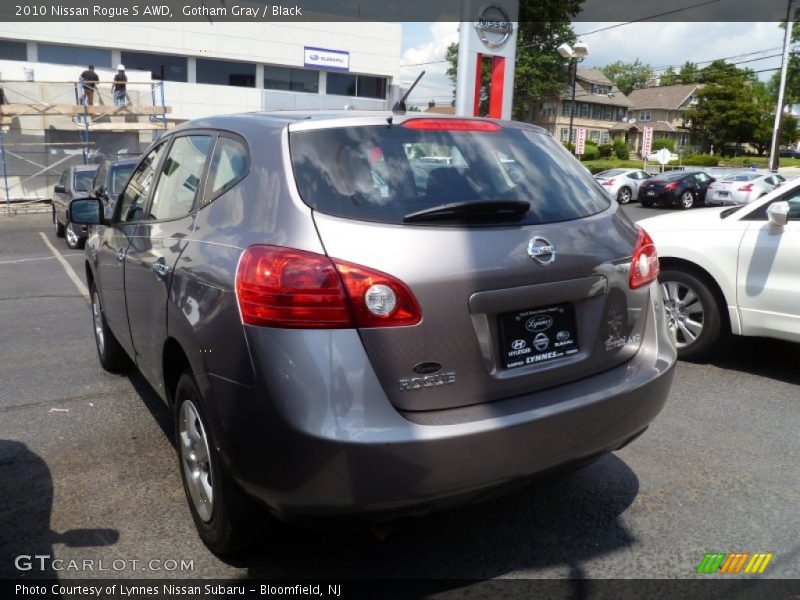 Gotham Gray / Black 2010 Nissan Rogue S AWD