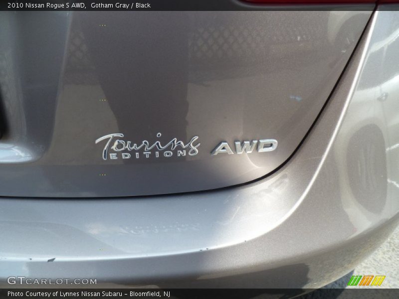 Gotham Gray / Black 2010 Nissan Rogue S AWD