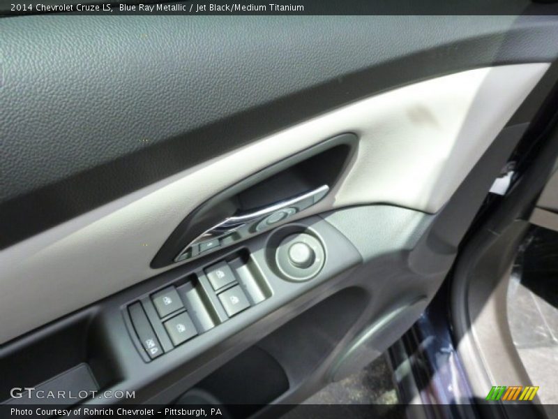Blue Ray Metallic / Jet Black/Medium Titanium 2014 Chevrolet Cruze LS