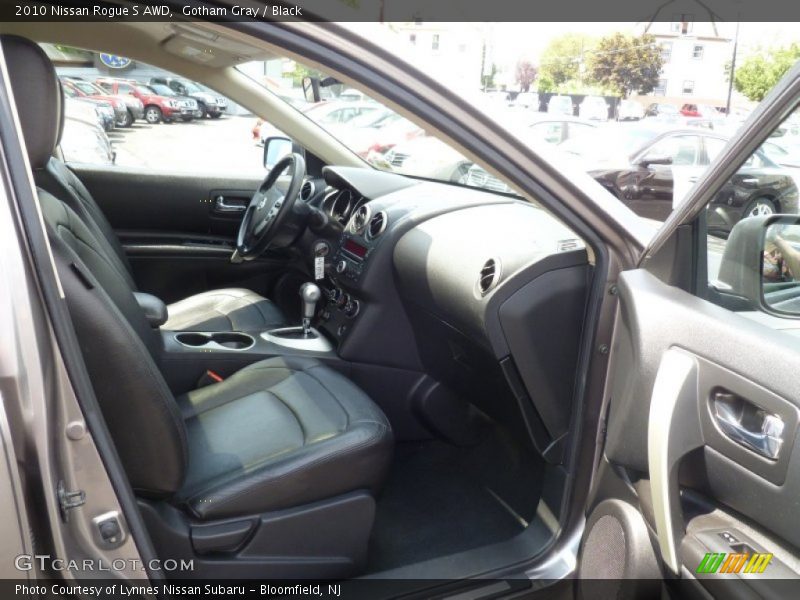 Gotham Gray / Black 2010 Nissan Rogue S AWD