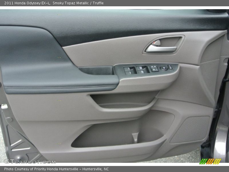 Smoky Topaz Metallic / Truffle 2011 Honda Odyssey EX-L