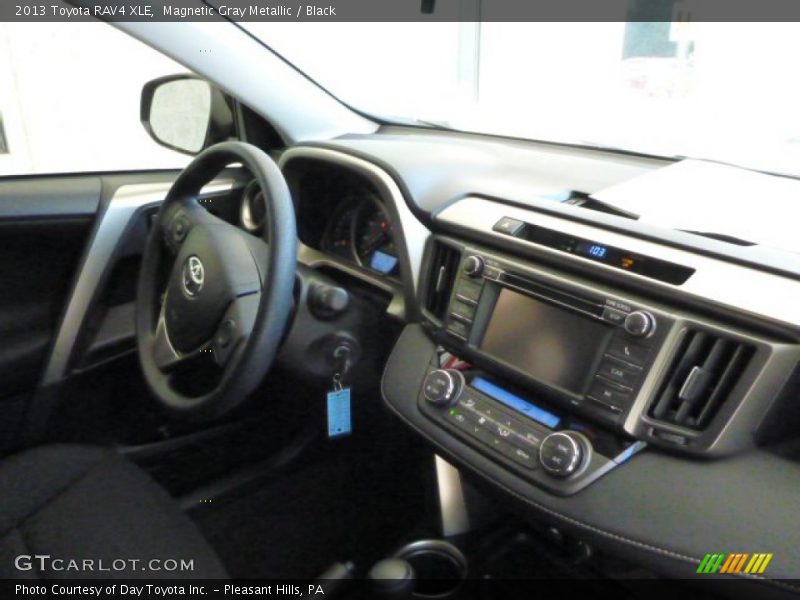 Magnetic Gray Metallic / Black 2013 Toyota RAV4 XLE