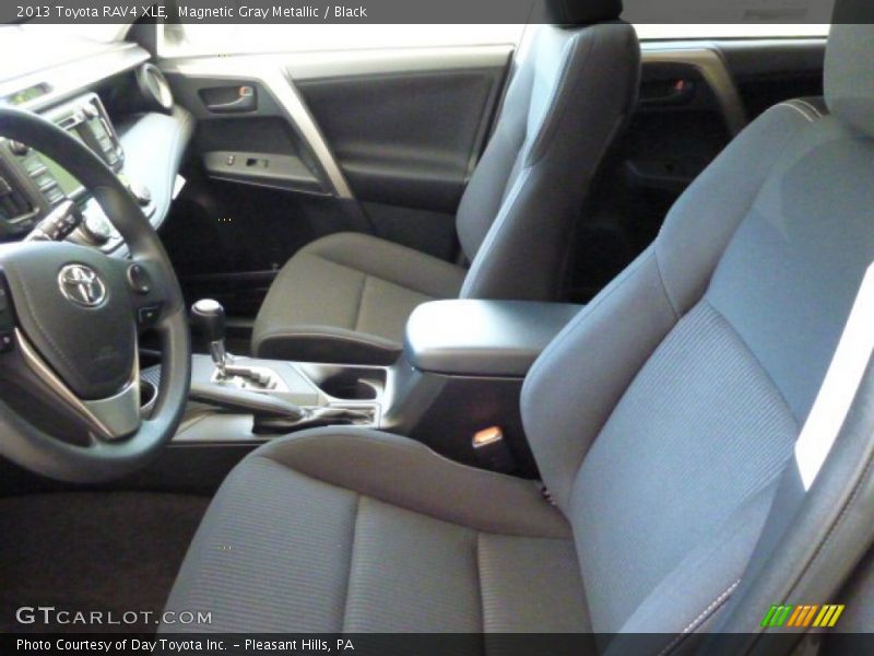 Magnetic Gray Metallic / Black 2013 Toyota RAV4 XLE