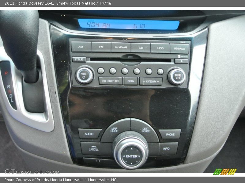 Smoky Topaz Metallic / Truffle 2011 Honda Odyssey EX-L