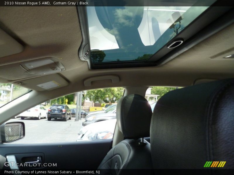 Gotham Gray / Black 2010 Nissan Rogue S AWD