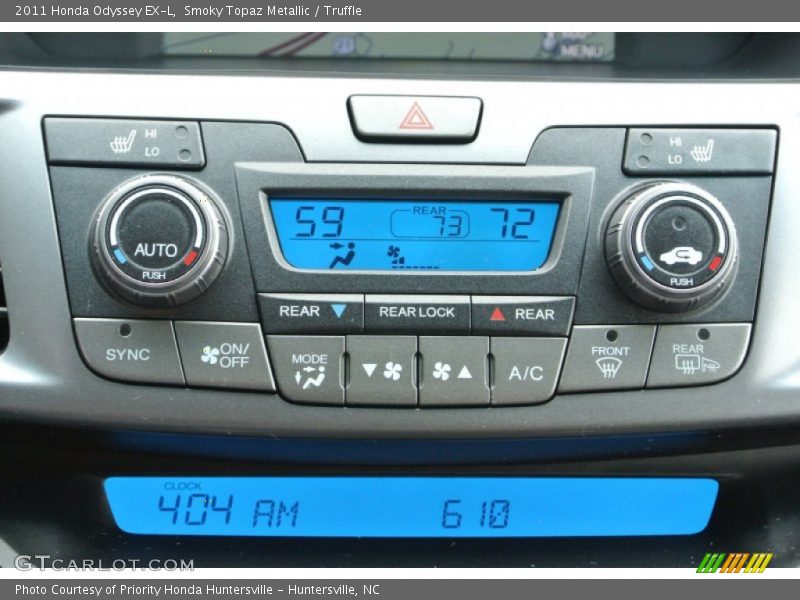 Smoky Topaz Metallic / Truffle 2011 Honda Odyssey EX-L
