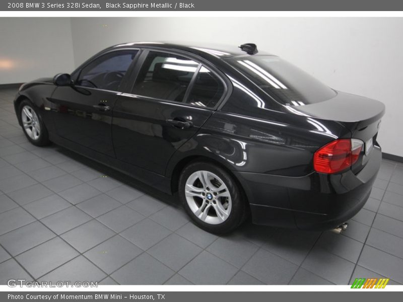 Black Sapphire Metallic / Black 2008 BMW 3 Series 328i Sedan
