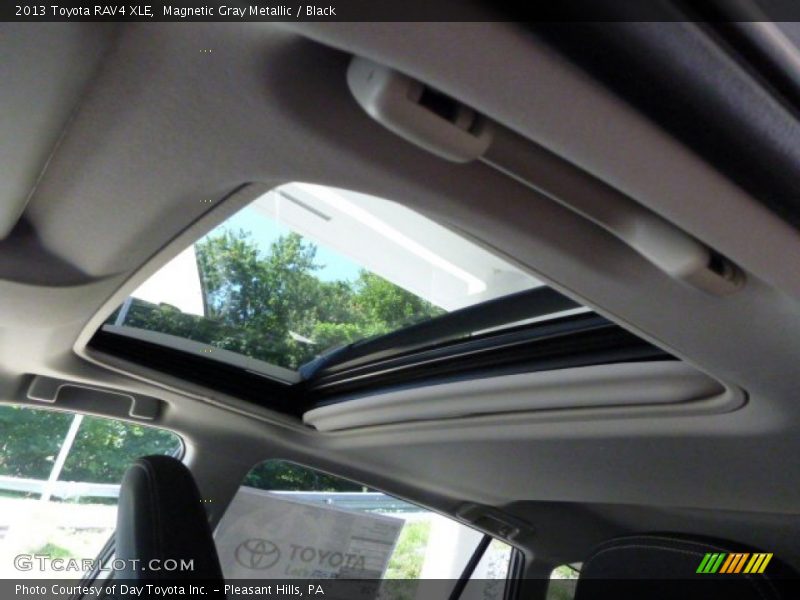 Magnetic Gray Metallic / Black 2013 Toyota RAV4 XLE