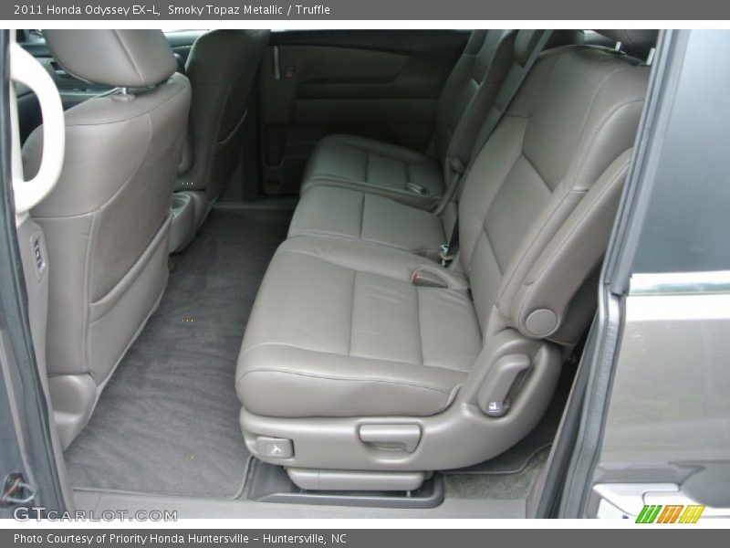 Smoky Topaz Metallic / Truffle 2011 Honda Odyssey EX-L