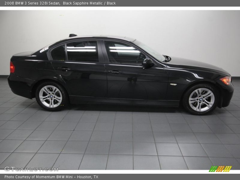 Black Sapphire Metallic / Black 2008 BMW 3 Series 328i Sedan