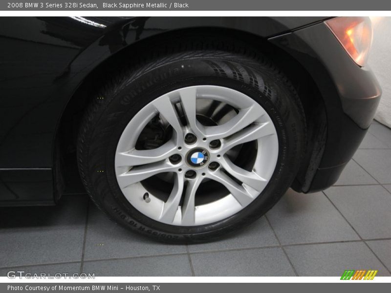 Black Sapphire Metallic / Black 2008 BMW 3 Series 328i Sedan