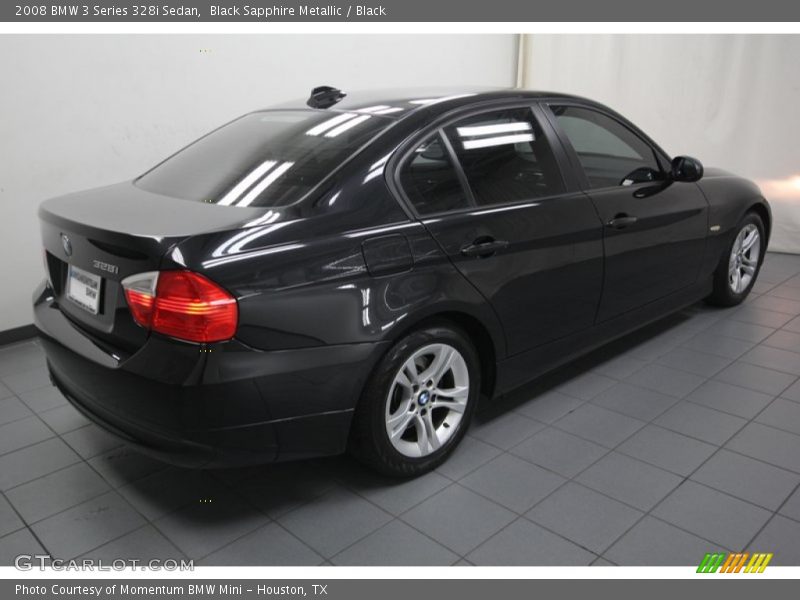 Black Sapphire Metallic / Black 2008 BMW 3 Series 328i Sedan
