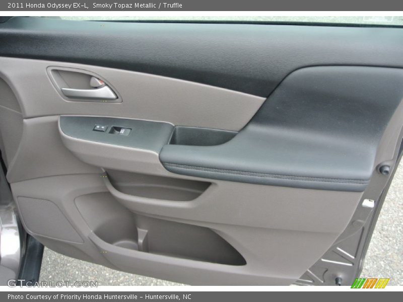 Smoky Topaz Metallic / Truffle 2011 Honda Odyssey EX-L