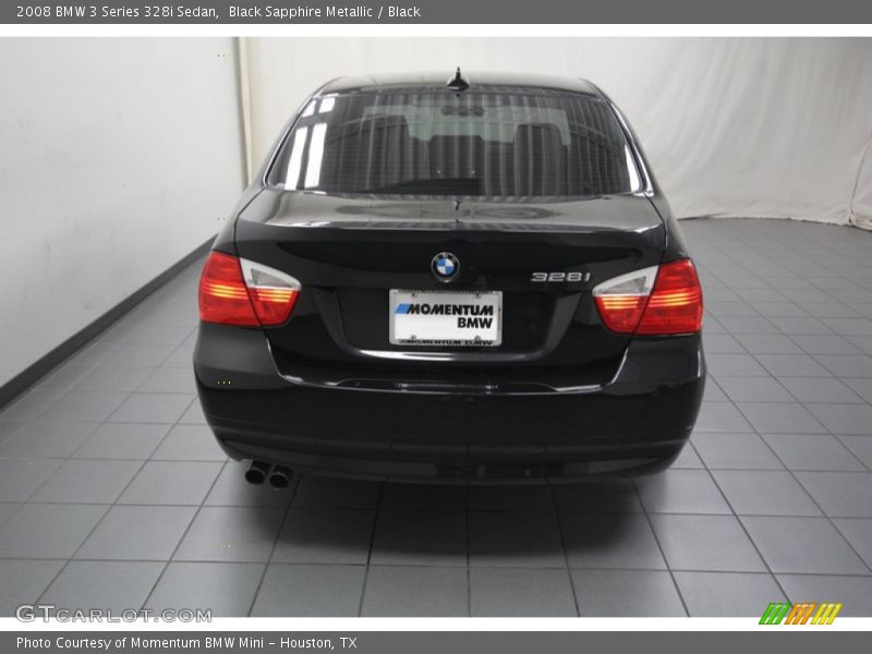 Black Sapphire Metallic / Black 2008 BMW 3 Series 328i Sedan
