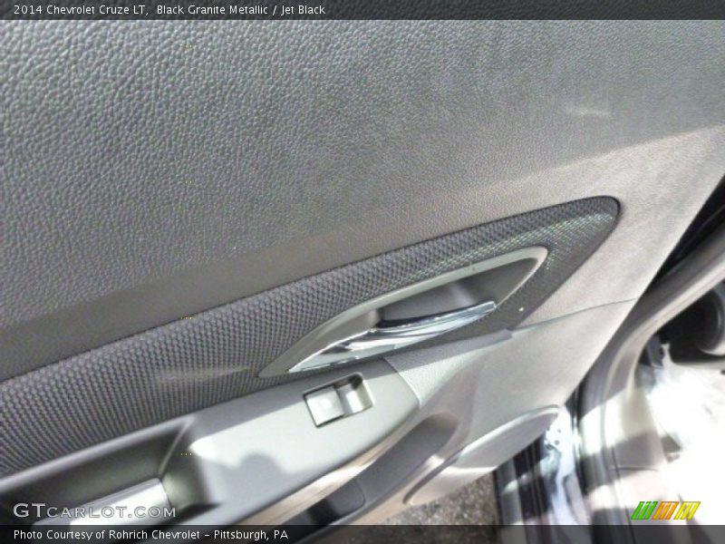 Black Granite Metallic / Jet Black 2014 Chevrolet Cruze LT