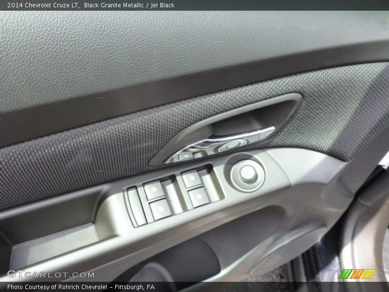 Black Granite Metallic / Jet Black 2014 Chevrolet Cruze LT