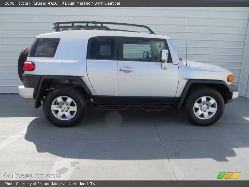 Titanium Metallic / Dark Charcoal 2008 Toyota FJ Cruiser 4WD