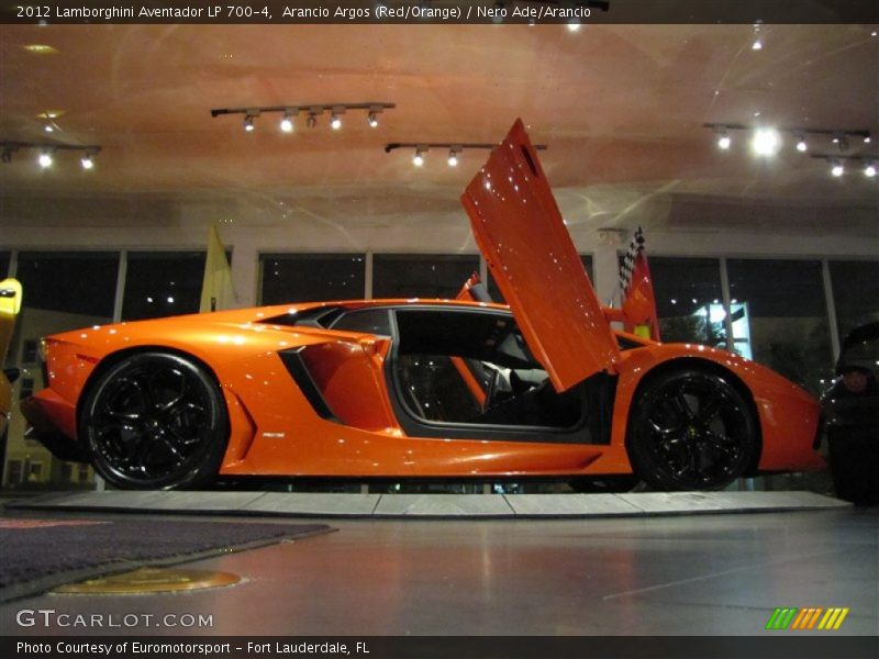  2012 Aventador LP 700-4 Arancio Argos (Red/Orange)